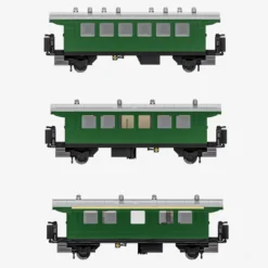 Donnerbüchse Personenwagon 1./2./3. Klasse 3 in 1 Set (8w)