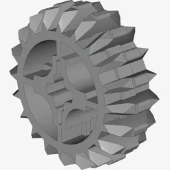 DOUBLE CONICAL WHEEL Z20 1M X 50