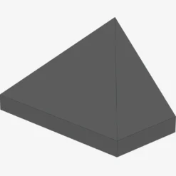 END RIDGED TILE 1X2/45° X 100