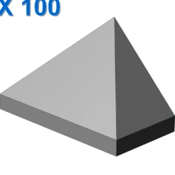 END RIDGED TILE 1X2/45° X 100