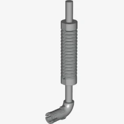 EXHAUST PIPE W. GROOVES X 50