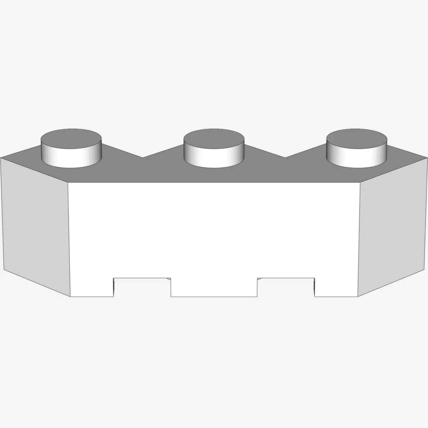 FACET BRICK 3X3X1 X 150