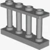 FENCE 1X4X2 W. 4 KNOBS X 25