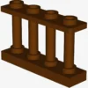 FENCE 1X4X2 W. 4 KNOBS X 25