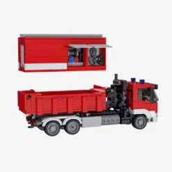 Feuerwehr LKW WLF-Kran
