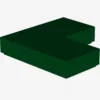 FLAT TILE CORNER 1X2X2 X 100
