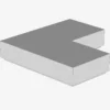 FLAT TILE CORNER 1X2X2 X 600
