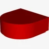 FLAT TILE 1x1 ½ CIRCLE X 200
