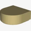 FLAT TILE 1x1 ½ CIRCLE X 200