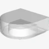 FLAT TILE 1x1 ½ CIRCLE X 200