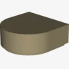 FLAT TILE 1x1 ½ CIRCLE X 200