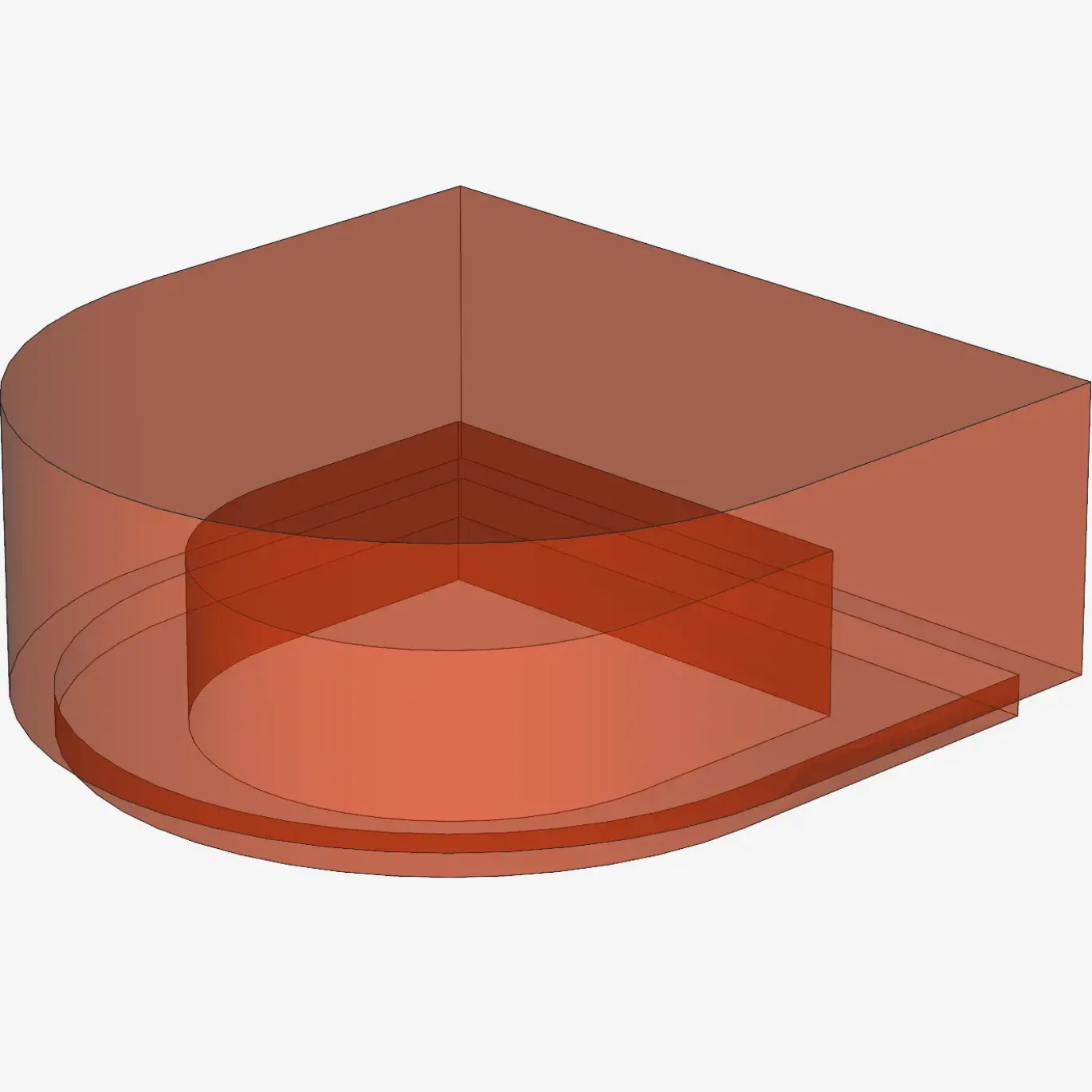 FLAT TILE 1x1 ½ CIRCLE X 200