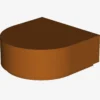 FLAT TILE 1x1 ½ CIRCLE X 200