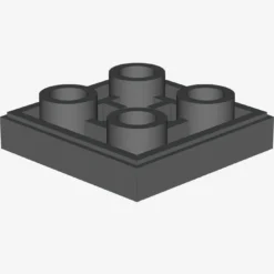 FLAT TILE 2X2 INV. X 100