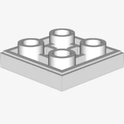 FLAT TILE 2X2 INV. X 100