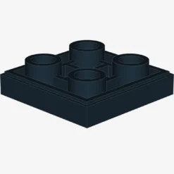 FLAT TILE 2X2 INV. X 100