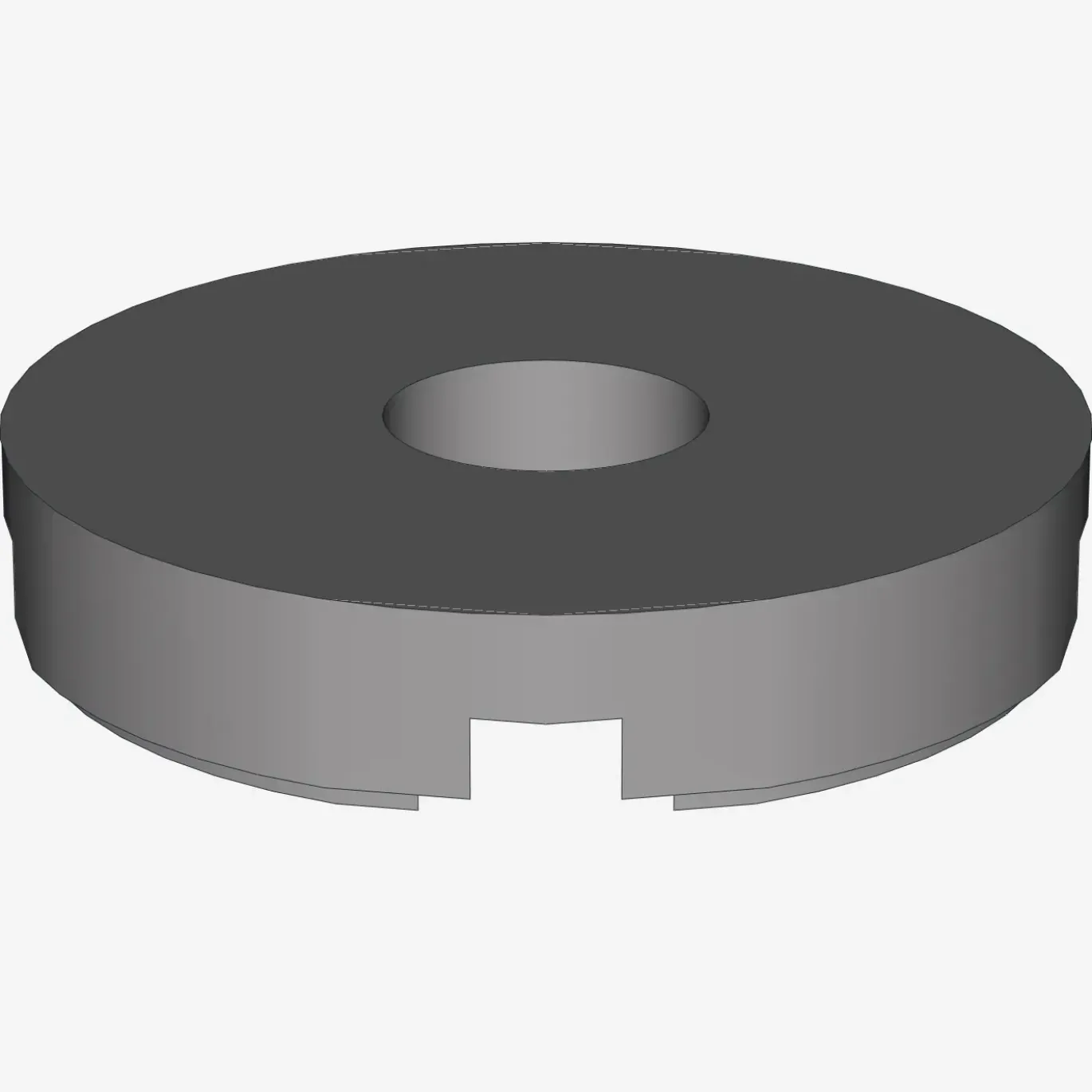 FLAT TILE 2x2 ROUND W. HOLE Ø4.85 X 100