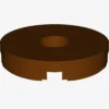 FLAT TILE 2x2 ROUND W. HOLE Ø4.85 X 100