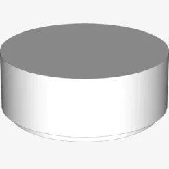 FLAT TILE 1X1, ROUND X 200