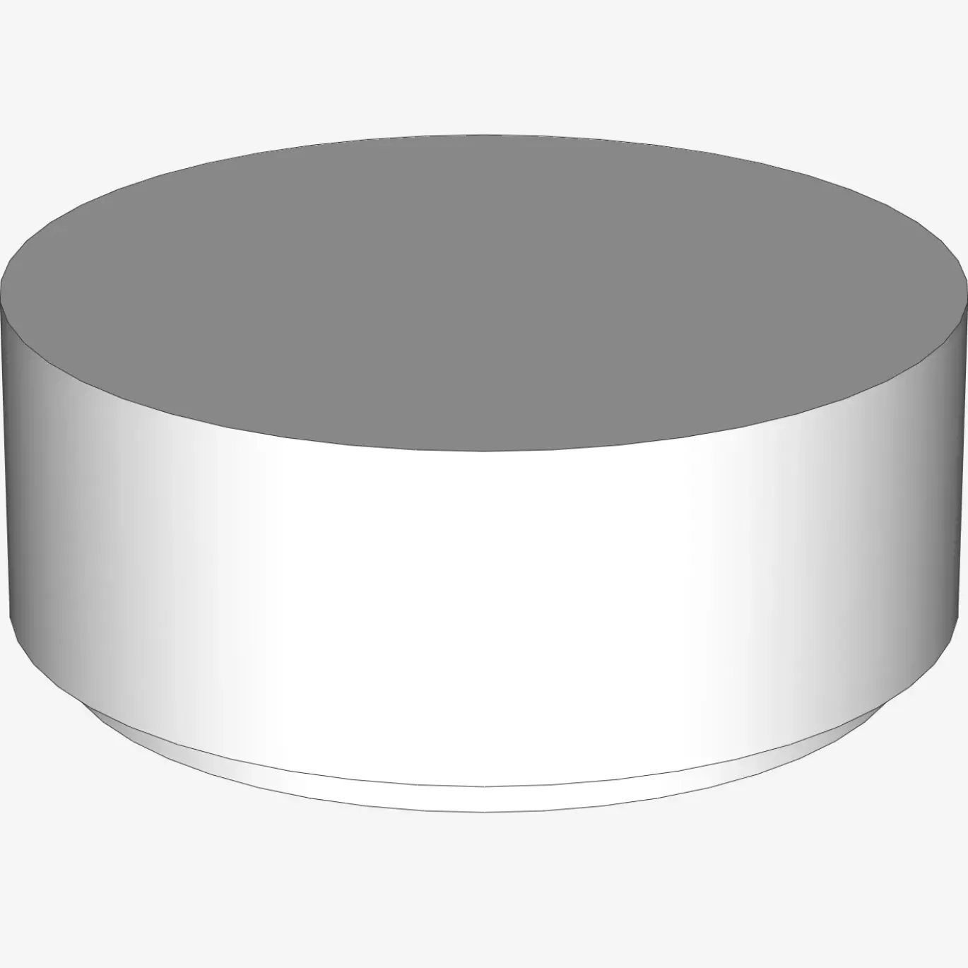 FLAT TILE 1X1, ROUND X 200