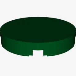 FLAT TILE 2X2, ROUND X 100