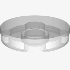 FLAT TILE 2X2, ROUND X 100