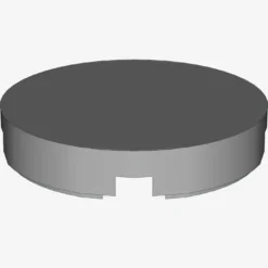 FLAT TILE 2X2, ROUND X 100
