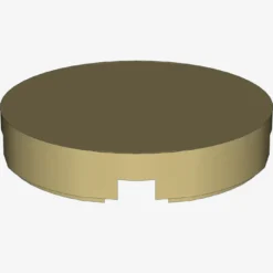 FLAT TILE 2X2, ROUND X 100