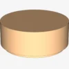 FLAT TILE 1X1, ROUND X 200