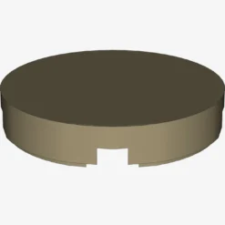 FLAT TILE 2X2, ROUND X 100