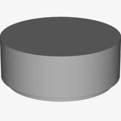 FLAT TILE 1X1, ROUND X 1200