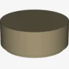 FLAT TILE 1X1, ROUND X 1200