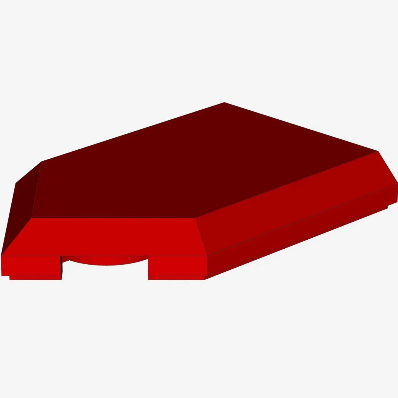 FLAT TILE 2X3 W/ ANGLE X 100