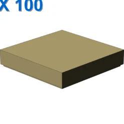 FLAT TILE 2X2 X 100