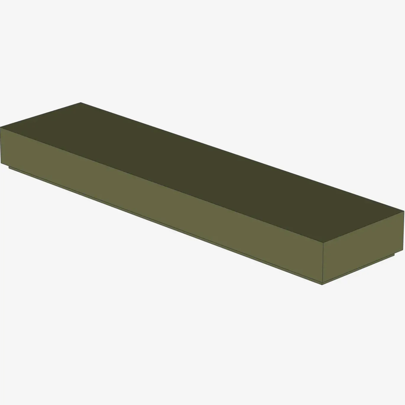 FLAT TILE 1X4 X 100