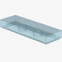 FLAT TILE 1X3 X 100