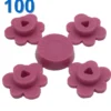 Flower small, 4 on Sprue X 100