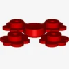 Flower small, 4 on Sprue X 100