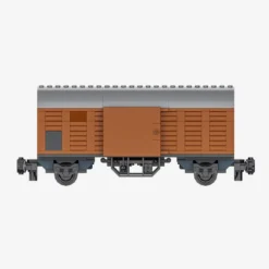 Gedeckter Güterwagen, braun (8w)
