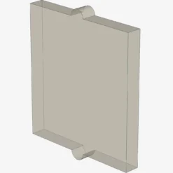 GLASS FOR FRAME 1X2X2 X 100