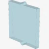 GLASS FOR FRAME 1X2X2 X 100