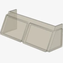 GLASS FOR WINDSCREEN 2X6X2 X 25
