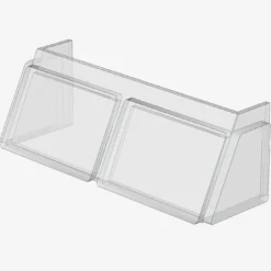 GLASS FOR WINDSCREEN 2X6X2 X 25