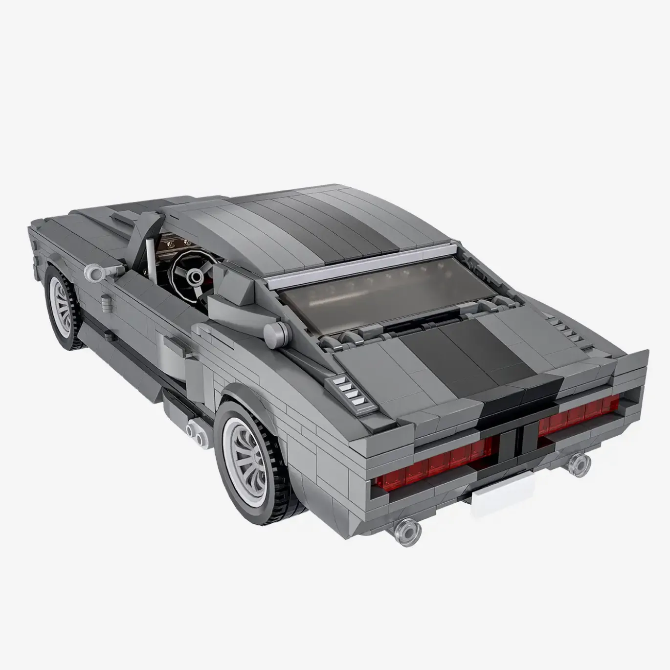 Graues US-Muscle-Car 1967