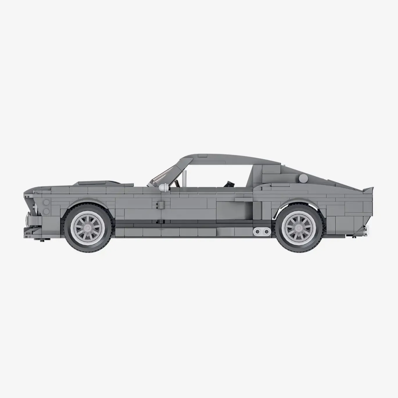 Graues US-Muscle-Car 1967