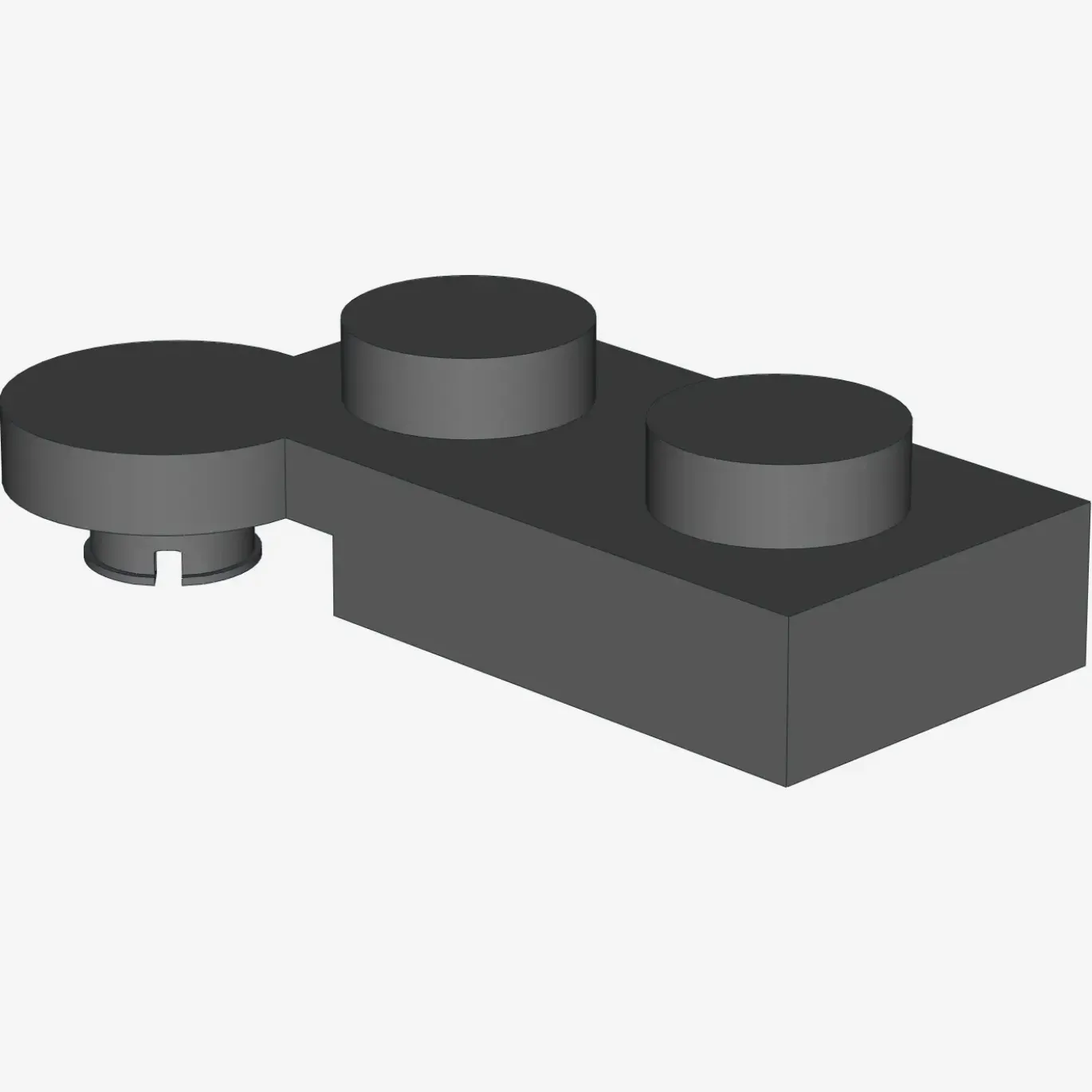 HINGE PLATE 1X2 I X 100