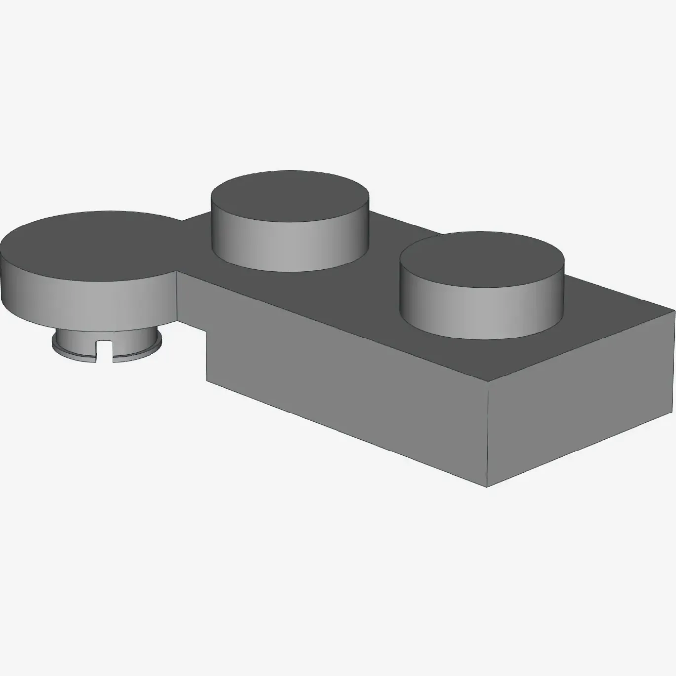 HINGE PLATE 1X2 I X 100