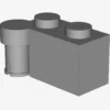HINGE 1X2 UPPER PART X 50