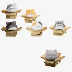 Katzen im Karton (diamond blocks)