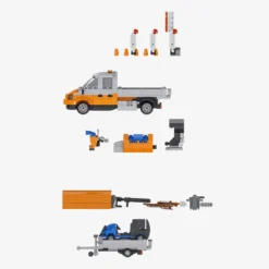 Kommunaler Pritschenwagen 3 in 1